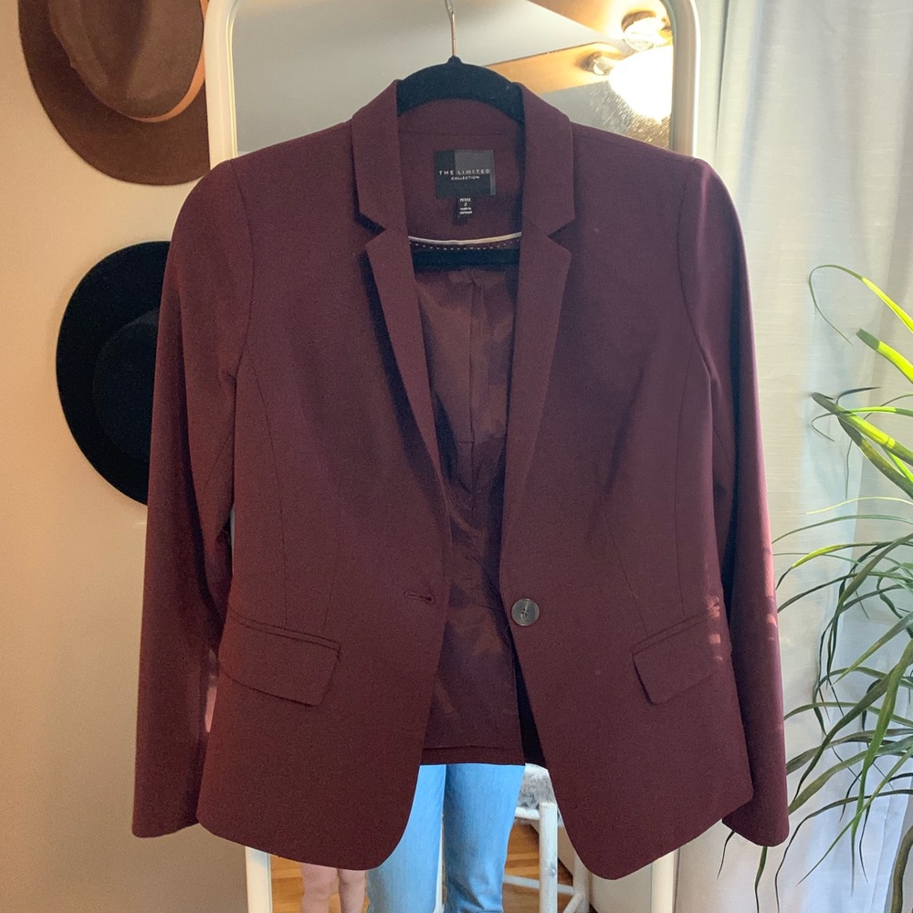Maroon Limited Blazer